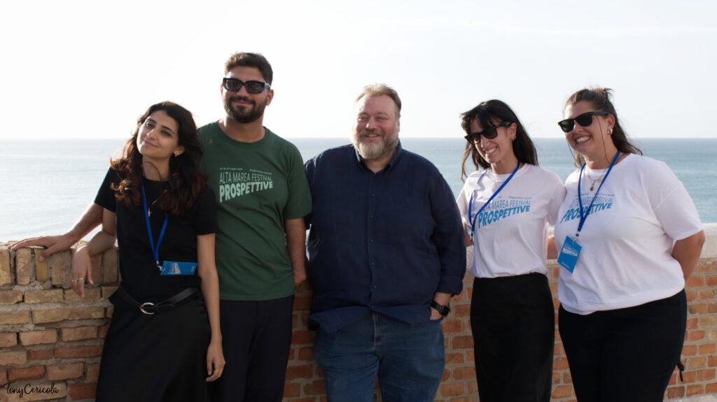 Da sinistra: Valentina Salierno, Antonio De Gregorio, Stefano Fresi, Chiara Tuttolani e Valentina Salierno