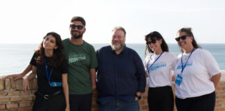Da sinistra: Valentina Salierno, Antonio De Gregorio, Stefano Fresi, Chiara Tuttolani e Valentina Salierno