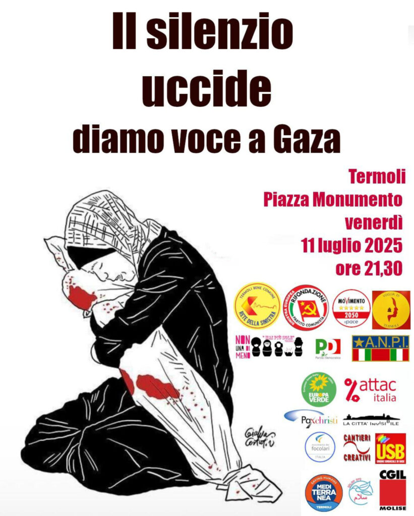 Termoli, flash mob per Gaza