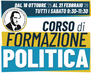 Corso di Formazione Politica 2025-26