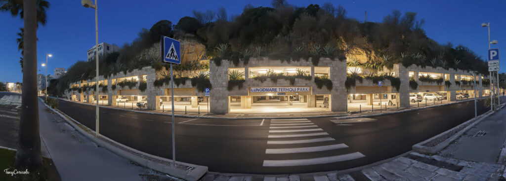 Rendering di massima: Lungomare Termoli Park 2026