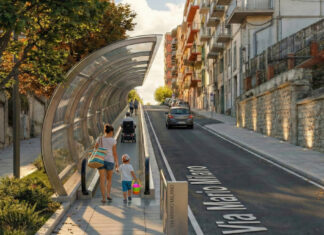 Che bella idea parcheggiare al mare!