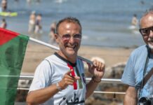 Termoli, mille giorni di genocidio a Gaza: flash mob al Belvedere dei Fotografi