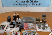 Termoli: Polizia sequestra 3,5 kg di droga e ricariche per sigarette elettroniche, un arresto