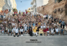 Termolesi, la foto di gruppo torna a riempire la scalinata del folklore