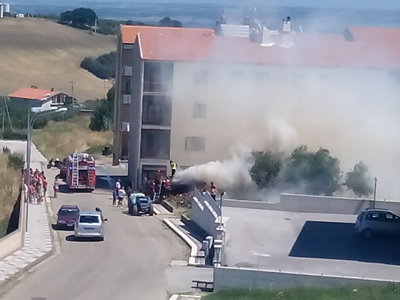 L'incendio a San Martino in Pensilis