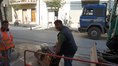 Lavori Enel in Corso F.lli Brigida Lavori Enel in Corso F.lli Brigida