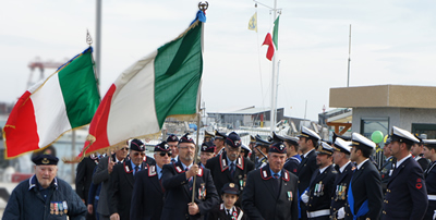 Termoli: La cerimonia in porto