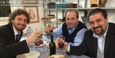 Le Iene con Antonio e Cristiano Di Pietro
