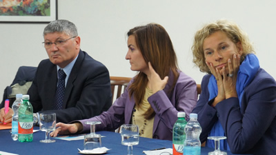 Micaela Fanelli e Giovanna Melandri