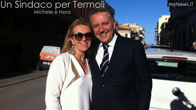 Michele Marone con la moglie Nora