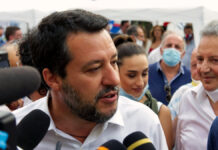 Matteo Salvini e Michele Marone a Termoli