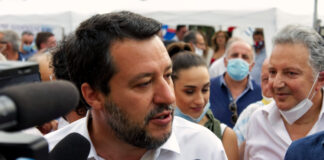 Matteo Salvini e Michele Marone a Termoli