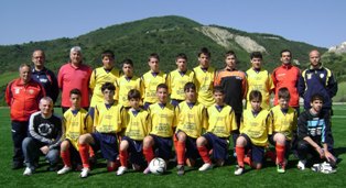 La squadra della Scuola calcio