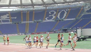 La gara dei 1.500 metri