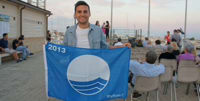 La cerimonia della consegna delle Bandiere Blu 2013