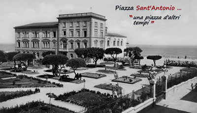Piazza Sant'Antonio ... una piazza d'altri tempi (Foto tratta da Humanitas)